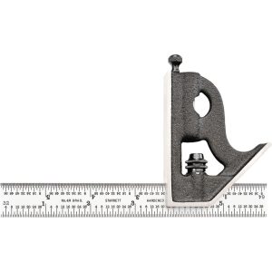 STARRETT 2 Piece, 6" Combination Square Set 56362