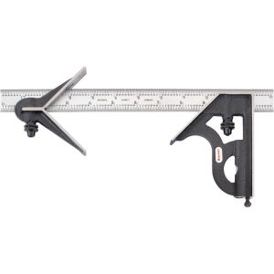 STARRETT 3 Piece, 12" Combination Square Set 56367