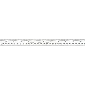 STARRETT 12 Inch Long Blade, 300mm Long Blade, English and Metric Graduation Combination Square Blade 55993