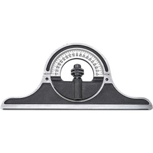 STARRETT 12 to 24 Inch Long Blade, Combination Square Protractor Head 50107