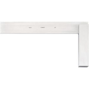 STARRETT 1-1/2" Blade Length, 1-1/2" Base Length Steel Square 50128