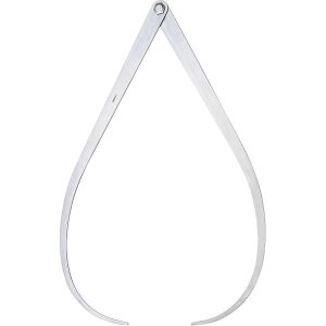 STARRETT 36 Inch Leg, Firm Joint, Steel, Polished, Outside Caliper 50192