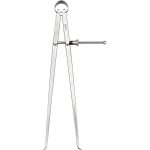 STARRETT 12 Inch Leg, Spring Joint, Steel, Polished, Inside Caliper 50343