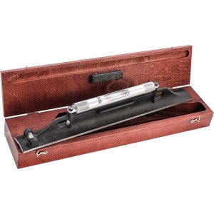 STARRETT Precision Level: Machinists, 0.005, 0.05" Sensitivity Per 10" 50446