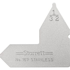 STARRETT 1/32 Inch Radius Gage 50622