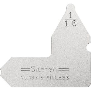 STARRETT 1/16 Inch Radius Gage 50624