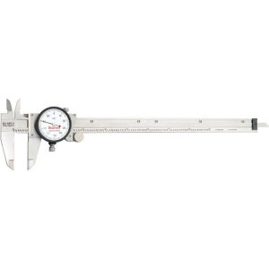 STARRETT Dial Caliper: 9'' Range, 0.001'' Graduation, 0.1'' per Revolution 64517
