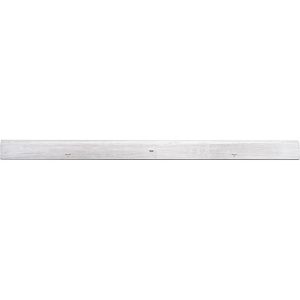 STARRETT Beveled Straight Edge: 36" Long, 2-13/32" Wide, 7/32" Thick 51458