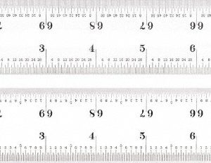 STARRETT Steel Rule: 72" OAL, 16R Graduation, Rigid, 1-1/2" OAW 51513