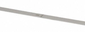 STARRETT 0.03 Inch Thick x 1/2 Inch Wide x 12 Inch Leaf Length, Parallel Feeler Gage 52868