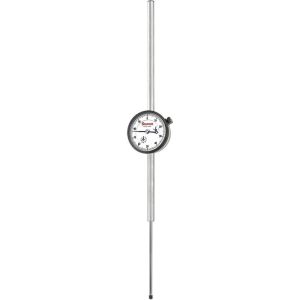 STARRETT Dial Drop Indicator: 0 to 4" Range, 0-100 Dial Reading, 0.001" Graduation, 2-1/4" Dial Dia 53311
