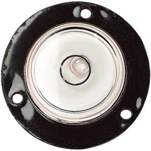 STARRETT 1-3/4 Inch Base Diameter, 1 Circle, Plastic Bull's Eye Circular Level 36078