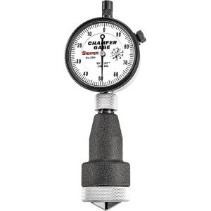 STARRETT Internal Chamfer Gage: 0 to 1", 90 to 127 &deg; 63690