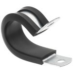 STAR TECHNOLOGIES, LLC Cushion Clamp: 3/4" Pipe, Galvanized Steel STAR-GS-12E
