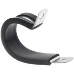 STAR TECHNOLOGIES, LLC Cushion Clamp: 1" Pipe Galvanized Steel STAR-GS-16E