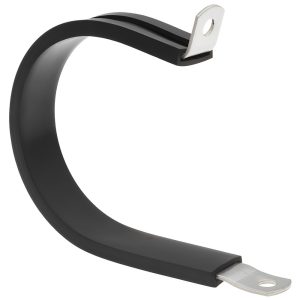 STAR TECHNOLOGIES, LLC Cushion Clamp: 2" Pipe, Stainless Steel, Blue & Silver STAR-SS-32E