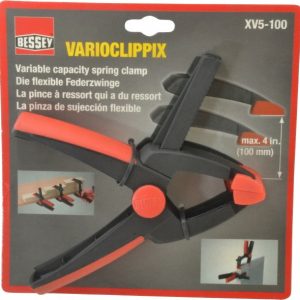 BESSEY 4" Jaw Opening Capacity, 2" Throat Depth, Single Variable Jaw, Spring Clamp XV5-100