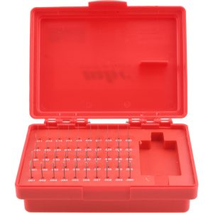 VALUE COLLECTION Class ZZ Plug Gage Set: 0.011 to 0.06" Range, 50 Pc 616-81016