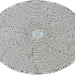 DICKSON 100°F, 7 Day Recording Time Chart C412