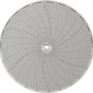 DICKSON 500&deg;F, 24 Hour Recording Time Chart C428