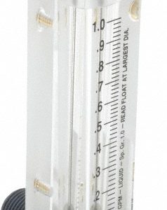 KING 1/2" M Port Block Style Panel Mount Flowmeter 75302113C-02