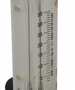 KING 1/2" M Port Block Style Panel Mount Flowmeter 75302113C-06