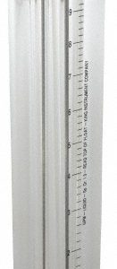 KING 1/2" F Port Block Style Panel Mount Flowmeter 75302117C-08