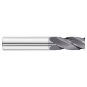 VALUE COLLECTION Square End Mill: 5/32" Dia, 9/16" LOC, 4 Flute, Solid Carbide 30613