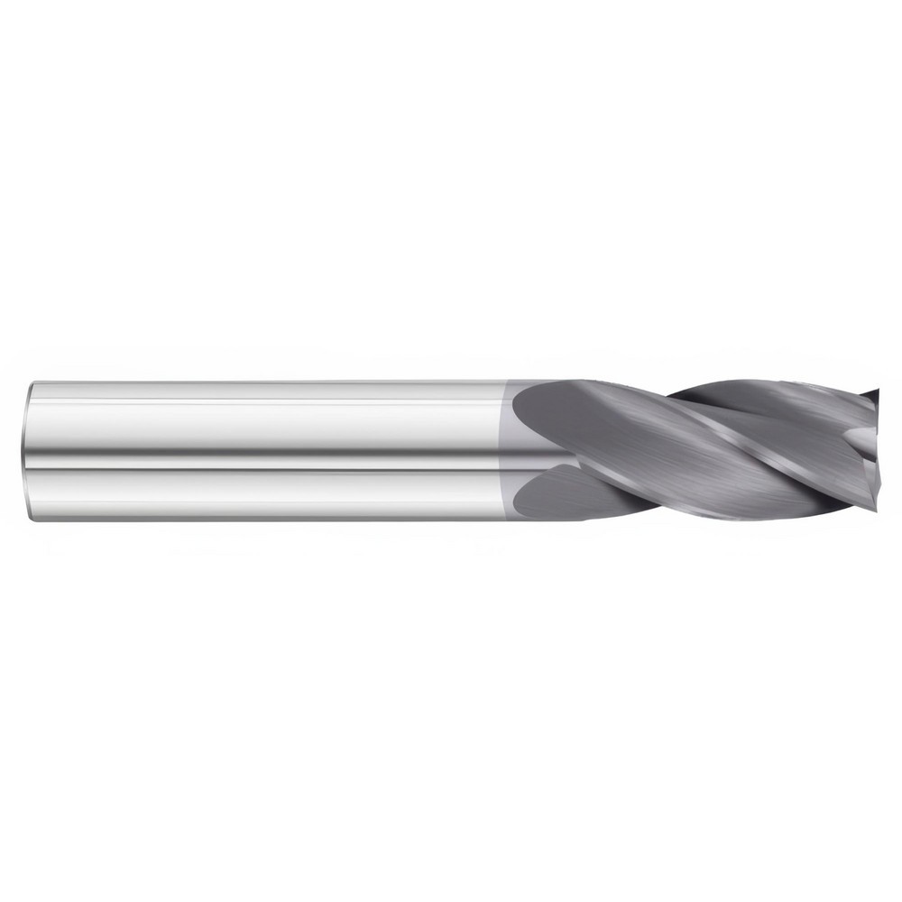 VALUE COLLECTION Square End Mill: 5/32" Dia, 9/16" LOC, 4 Flute, Solid Carbide 30613