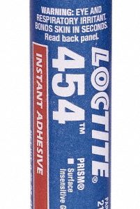 LOCTITE Adhesive Glue: 0.35 oz Syringe, Clear 231346