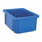 QUANTUM STORAGE Polypropylene Dividable Storage Tote: 50 lb Capacity DG91050BL
