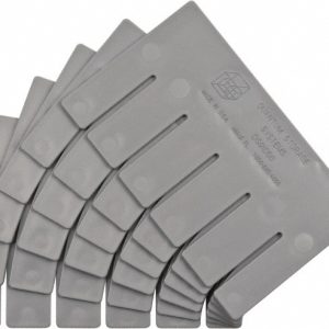 QUANTUM STORAGE Bin Divider: Use with DG91050, Gray DS91050