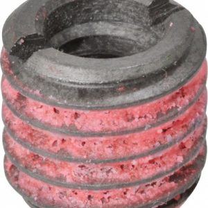 E-Z LOK Thread Locking Insert: 5/16-18 Internal Thread, 9/16-12 External Thread, UNC, 33/64" OAL, Self-Lock Wall 335-5