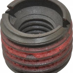 E-Z LOK Thread Locking Insert: 1/2-13 Internal Thread, 7/8-9 External Thread, UNC, 11/16" OAL, Self-Lock Wall 335-8