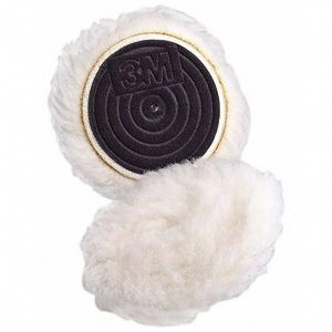3M 3" Diam Wool Bonnet Pad 7000000598