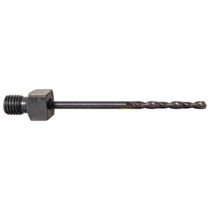 HERTEL Threaded Shank Drill Bit: #11, 135 &deg; Point, 1/4-28 Shank, Cobalt 953CO11LS-209