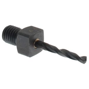 HERTEL Threaded Shank Drill Bit: #40, 135 &deg; Point, 1/4-28 Shank, Cobalt 953CO40SS-209