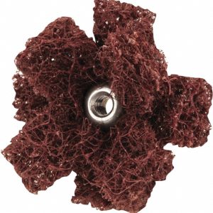 MERIT ABRASIVES 1-1/2 x 1/2" Coarse 2 Ply Cross Buff 08834188761