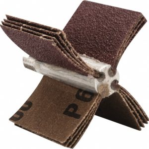 MERIT ABRASIVES 60 Grit, Coated, Aluminum Oxide Bore Polisher 08834154100