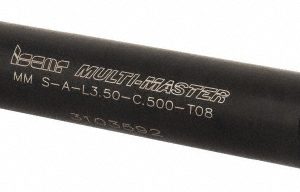 ISCAR Replaceable Tip Milling Shank: Series Multimaster, 0.6" Projection, 1/2" 90 &deg; Stepped Shank 3102476