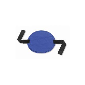 ERGODYNE Hard Hat Cooling: Cotton, Blue 12337