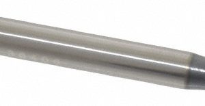 SGS Square End Mill: 5/32" Dia, 7/16" LOC, 4 Flute, Solid Carbide 36406
