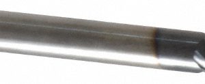 SGS Square End Mill: 6.00 mm Dia, 13.00 mm LOC, 4 Flute, Solid Carbide 46360