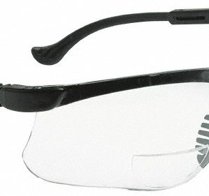 UVEX Magnifying Safety Glasses: +1.5, Clear Lenses, Scratch Resistant, ANSI Z87.1-2003 S3761