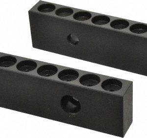MITEE-BITE 47.75mm High x 200mm Long x 25.4mm Wide Jaw 6 Piece Set, 4-Versa Grips, 2-Jaws 32168