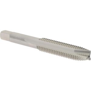 HERTEL Spiral Point STI Tap: 3/8-16 UNC, 3 Flutes, Plug, High Speed Steel, Bright/Uncoated K007074AS
