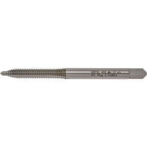 HERTEL Spiral Point STI Tap: #6-32 UNC, 2 Flutes, Plug, High Speed Steel, Bright/Uncoated K907051020