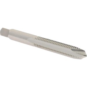 HERTEL Spiral Point STI Tap: 1/4-20 UNC, 2 Flutes, Plug, High Speed Steel, Bright/Uncoated K007053AS