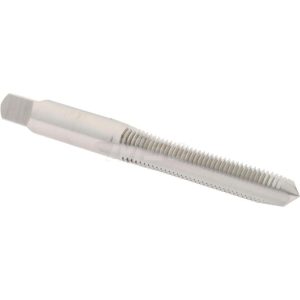 HERTEL Hand STI Tap: M6 x 1 Metric Course, D2, 3 Flutes, Plug Chamfer K007259AS