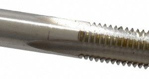 HERTEL Hand STI Tap: 5/16-18 UNC, H3, 4 Flutes, Bottoming Chamfer K007061AS